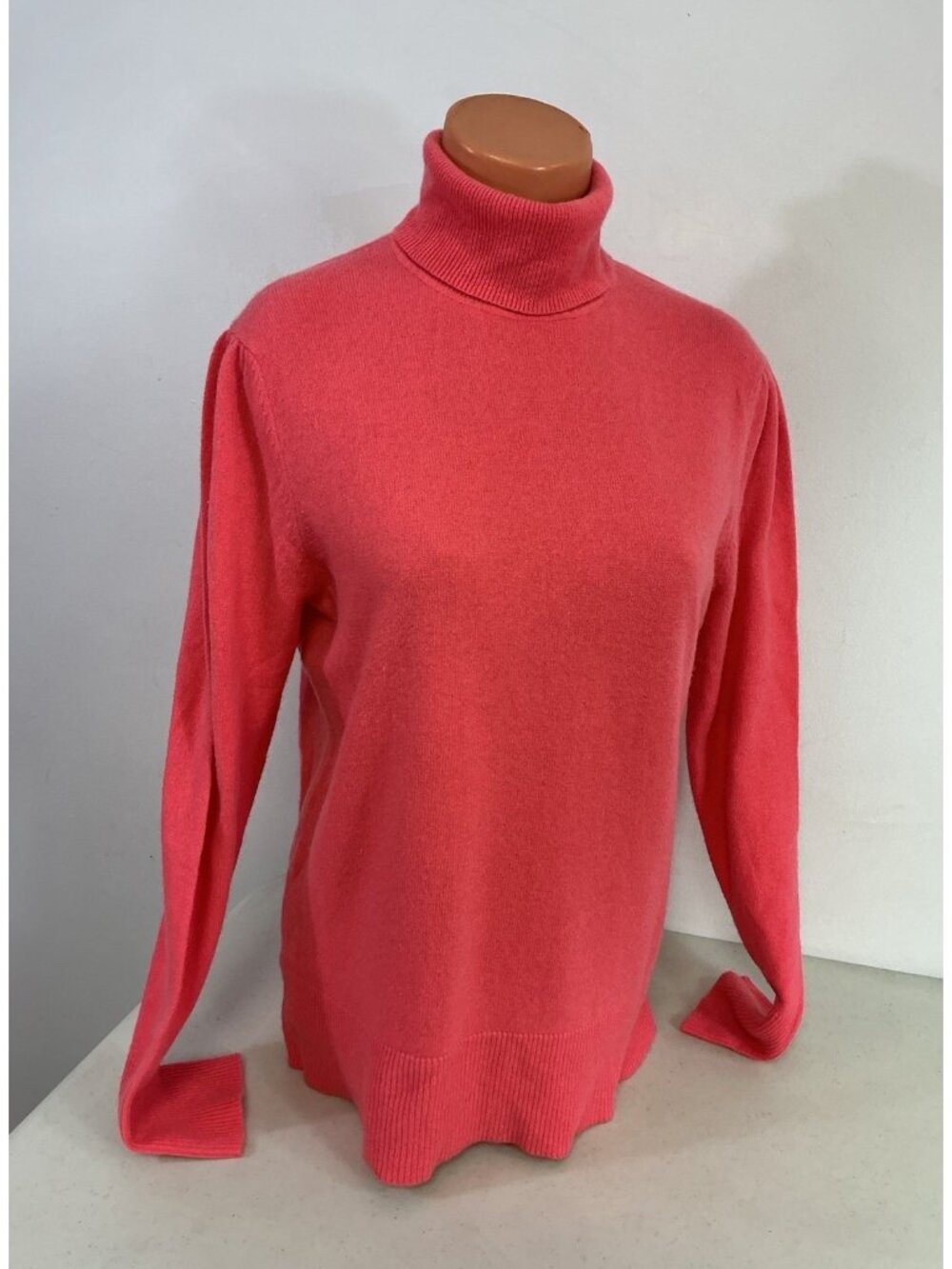 Cashmere Turtleneck Sweater Womens Large